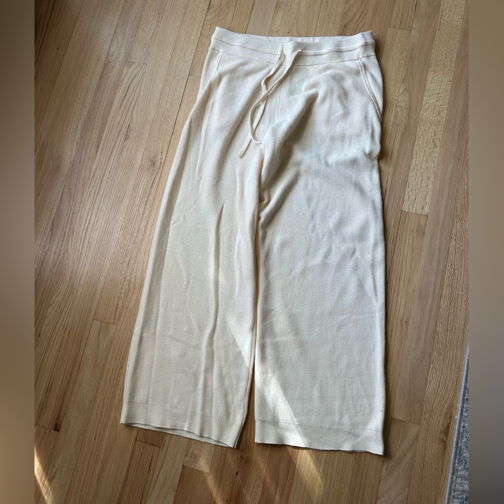 Vineyard Vines Cream Knit Pants